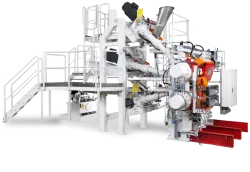 Mulitplex extrusion systems with up to 7 extruders